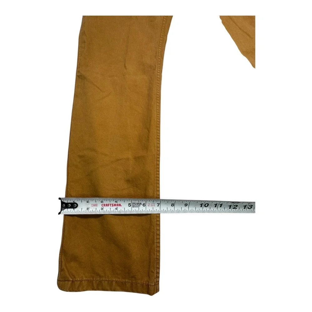 Levi Strauss Co Mens Brown Cotton‎ Twill Chinos Pants W30 L30